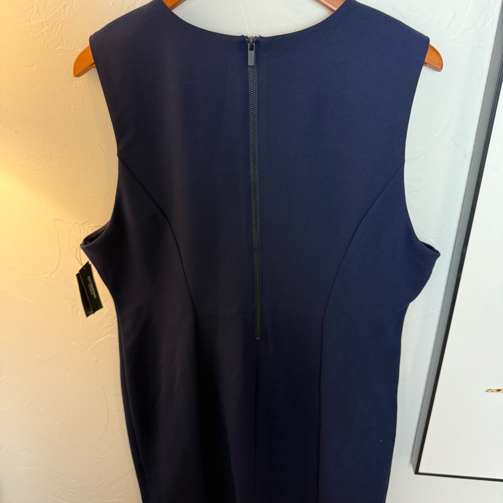 Liverpool Los Angeles Sleeveless Sheath Dress - Cadet Blue Size 12/31 NWT - Picture 5 of 5